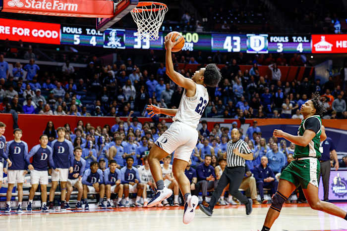 DePaul Prep Peoria Richwoods Illinois boys basketball March 8 2024 Nate Latsch 26627